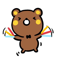 24 Happy bear and bunny emoji free download