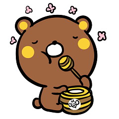 24 Happy bear and bunny emoji free download