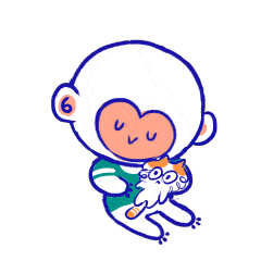 22 Super cute golden monkey emoji gifs free download