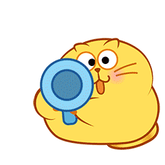 23 Cute funny fat cat emoji gifs free download