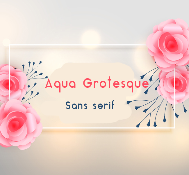 Aqua Grotesque Font Download