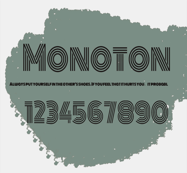 Monoton-Regular Font Download