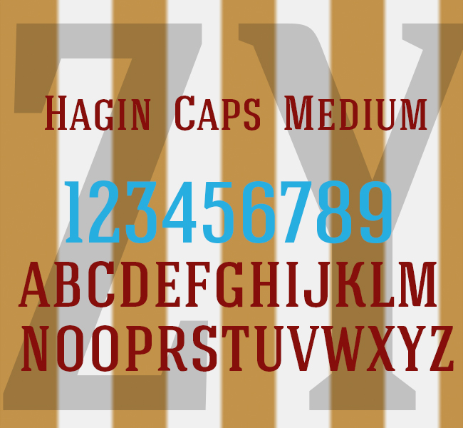 Hagin Caps Medium Font Download