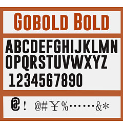 Permalink to Gobold Bold Font Download