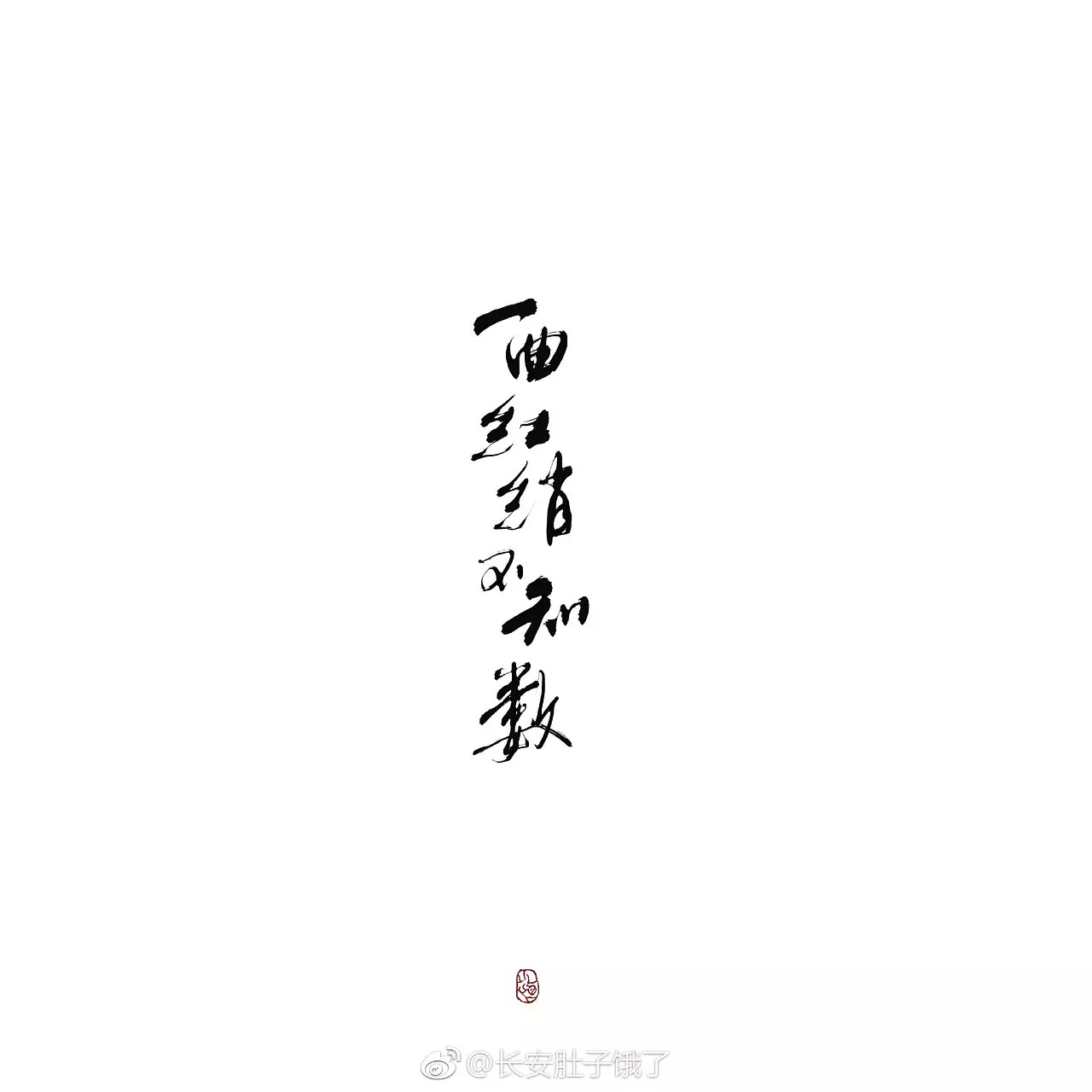 8P Chinese traditional calligraphy brush calligraphy font style appreciation #209