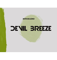 Permalink to Devil Breeze Bold Font Download