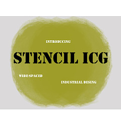 Permalink to Stencil ICG Font Download
