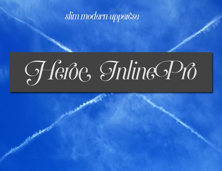 Heroe Inline Pro Font Download