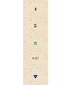 5P Creative Chinese font logo design scheme #.729