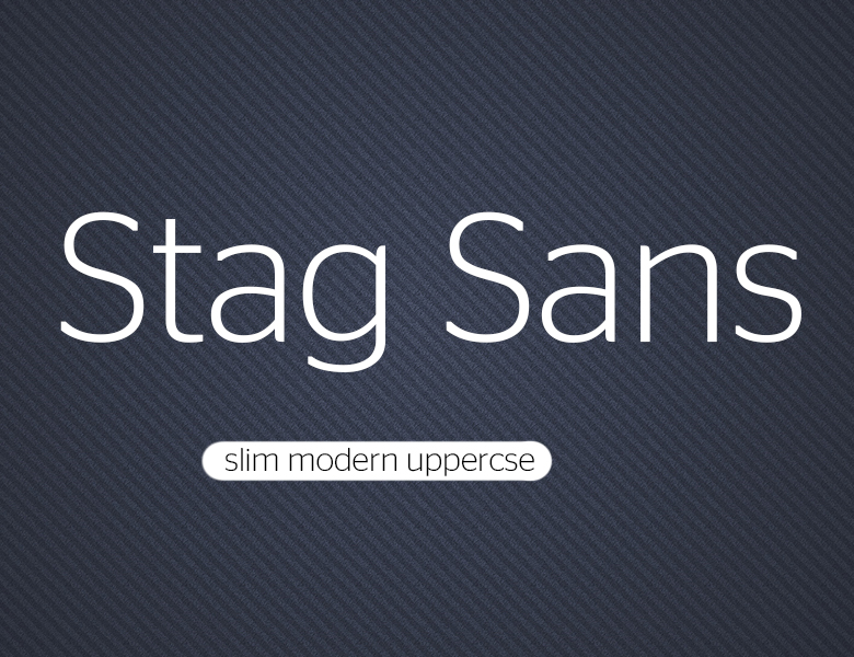 Stag Sans Light Font Download