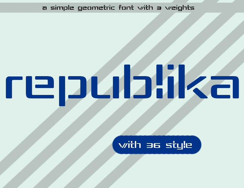 Republikaps Font Download
