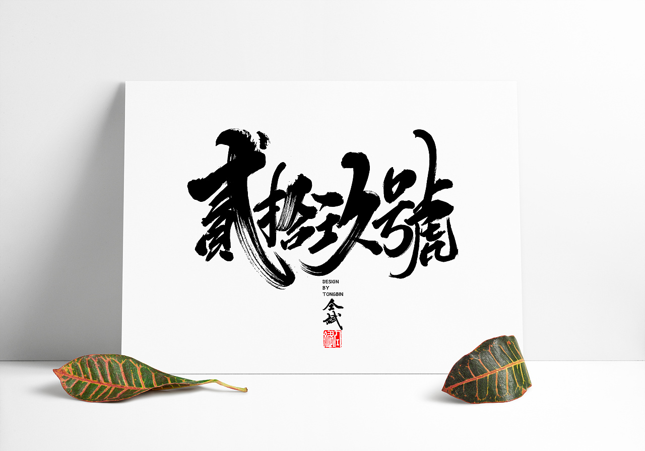 30P Chinese traditional calligraphy brush calligraphy font style appreciation #.692