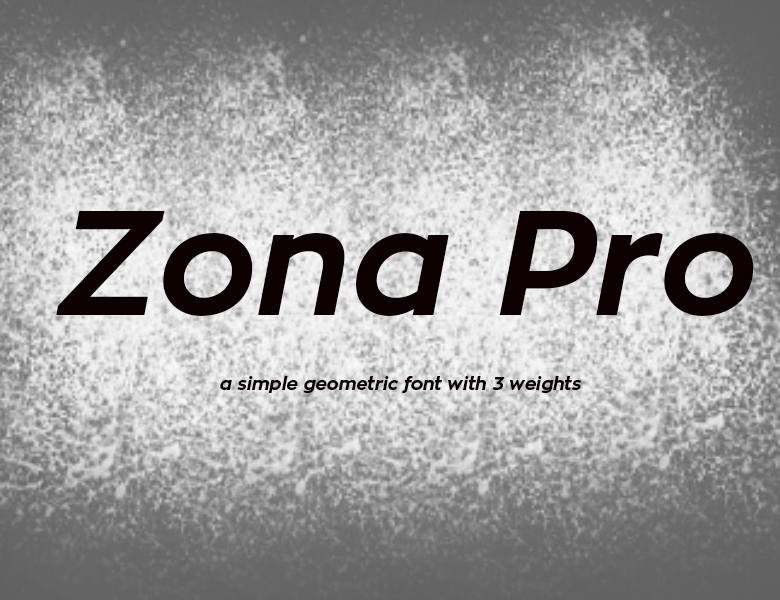 zona pro font family free download