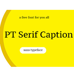Permalink to PT Serif Caption Font Download