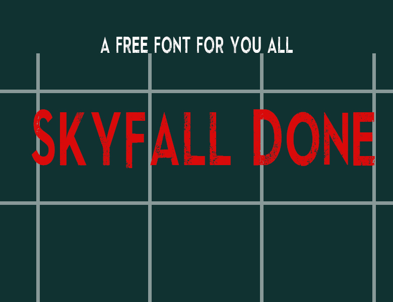 SkyFall Done Font Download