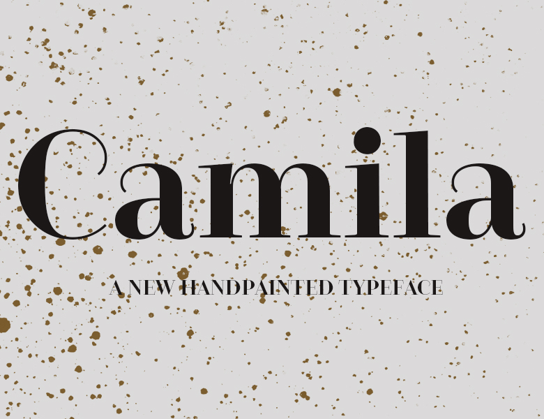 Camila-Bold Font Download