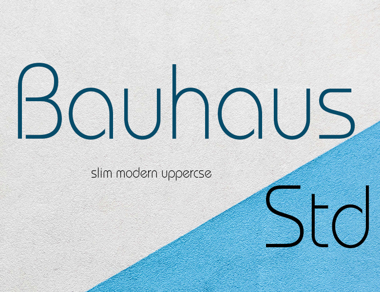 Bauhaus Std Light Font Download
