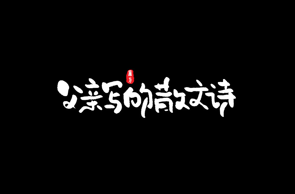 10P Creative Chinese font logo design scheme #.1254