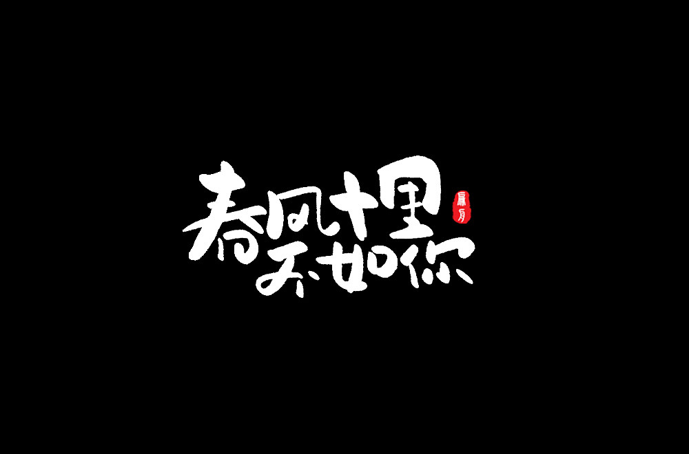 10P Creative Chinese font logo design scheme #.1254