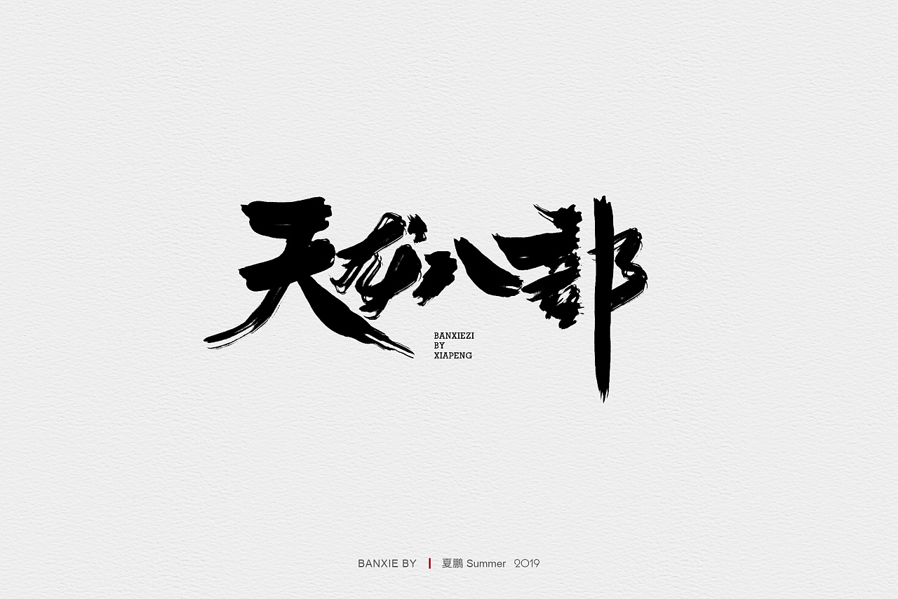 18P Chinese traditional calligraphy brush calligraphy font style appreciation #.1142