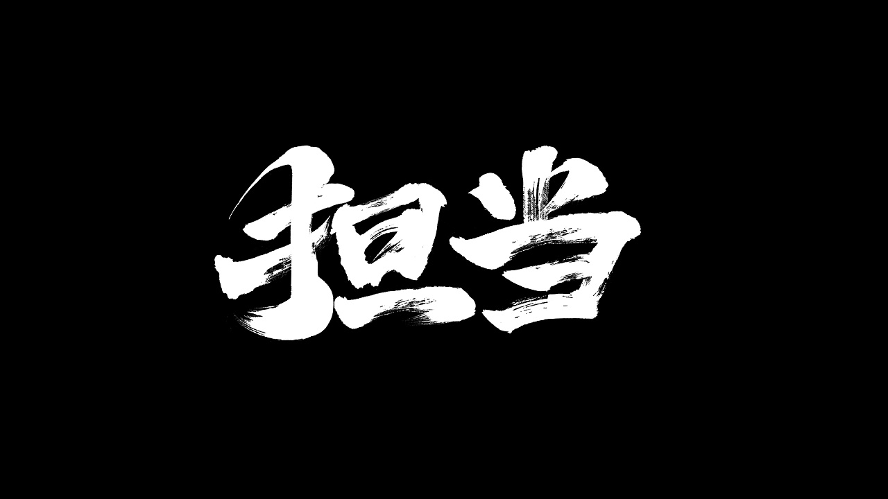 11P Chinese traditional calligraphy brush calligraphy font style appreciation #.1172