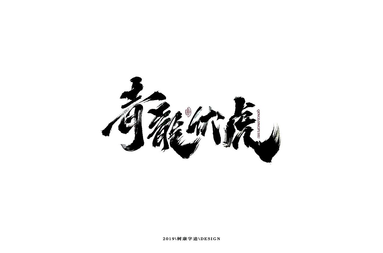 16P Chinese traditional calligraphy brush calligraphy font style appreciation #.1508