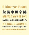 Zao Zi Gong Fang (Makefont)Rounded Chinese Font -Simplified Chinese Fonts