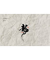 23P Chinese traditional calligraphy brush calligraphy font style appreciation #.1808