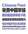 Zao Zi Gong Fang Qi Hei (non-commercial)  Bold Figure Chinese Font -Simplified Chinese Fonts
