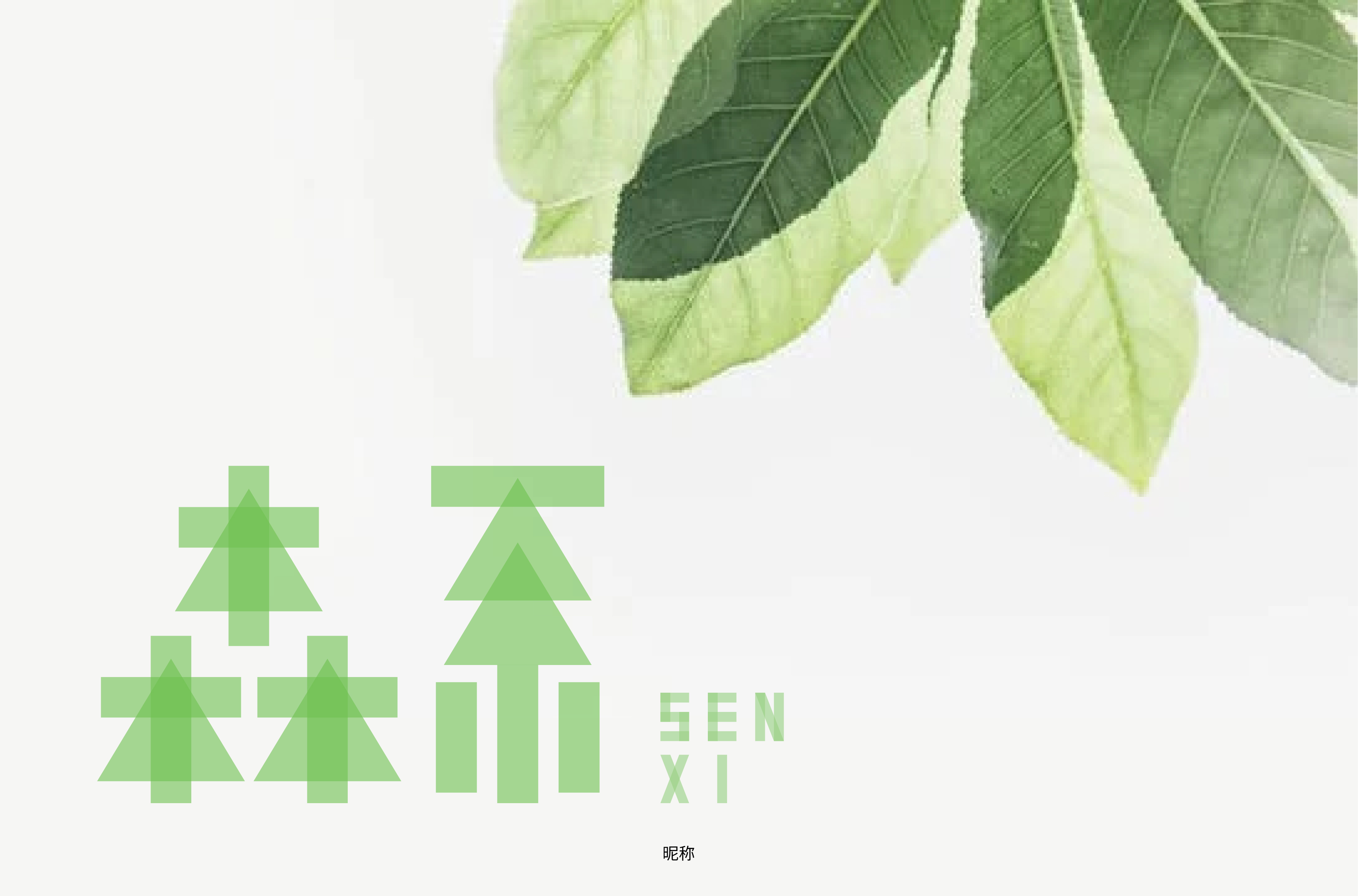 Creative font design with different styles and backgrounds based on the word Senxi