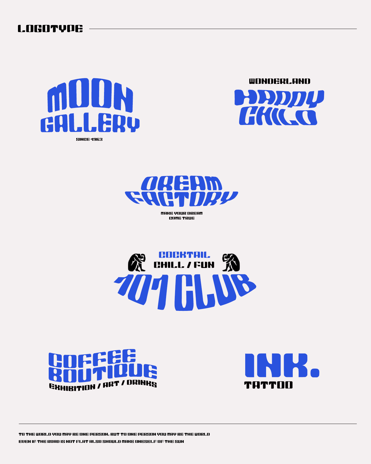 Chubby Peter English font design suitable for title