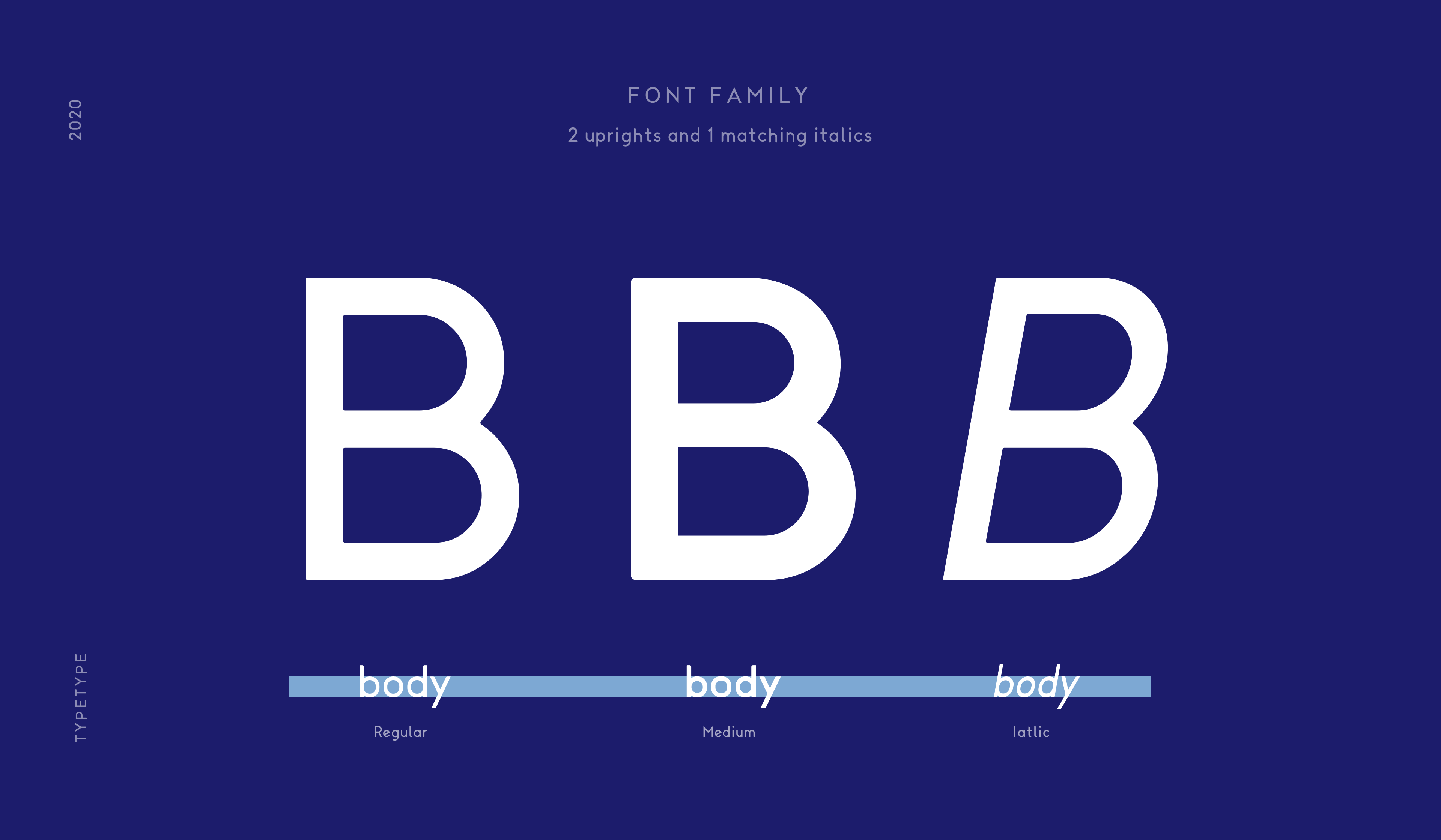 Interesting English font design